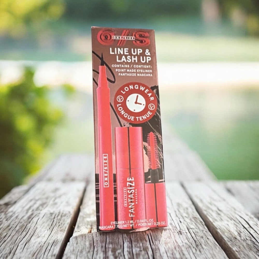 ONE/SIZE LINE UP & LASH UP POINTE MADE EYELINER & FANTASIZE MASCARA